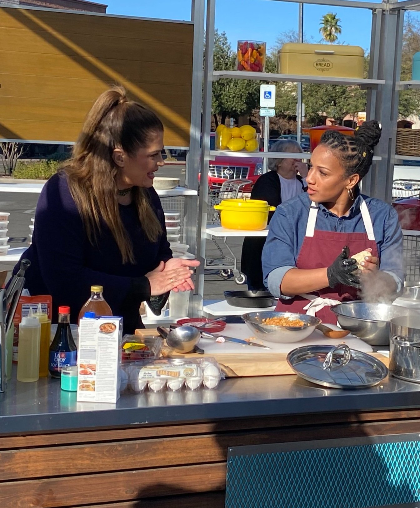Le Rouge Cuisine's Owner and Chef Amber as see on Food network