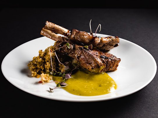 Le Rouge Cuisine's succulent lamb dish