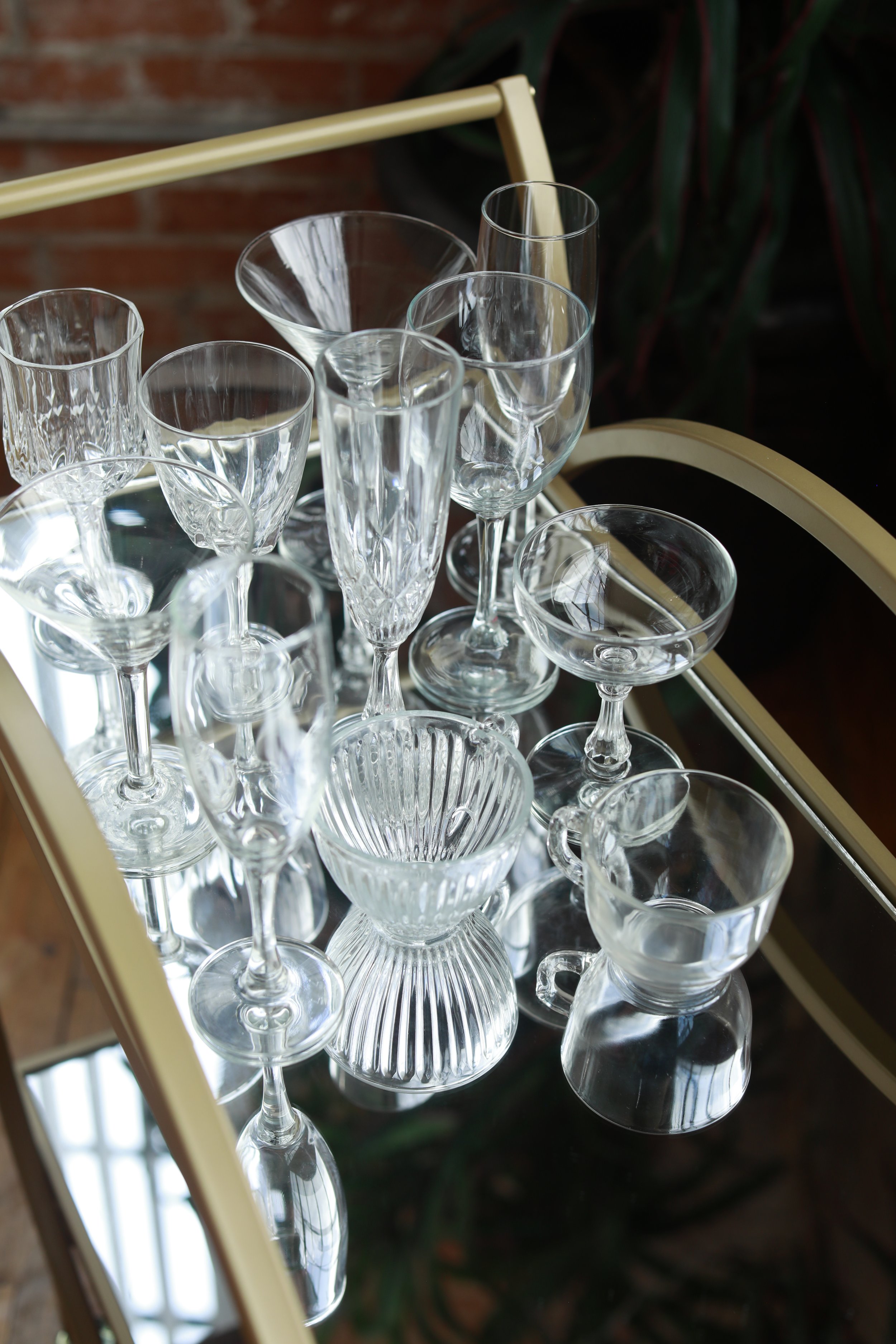 upscale china and glassware rentals